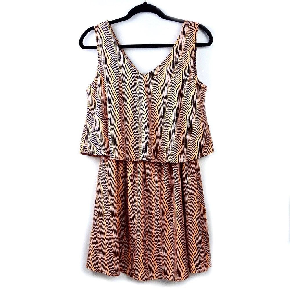 Blu Pepper > Melon Slip Dress w/ Large Bow Detail - Picture 2 of 8